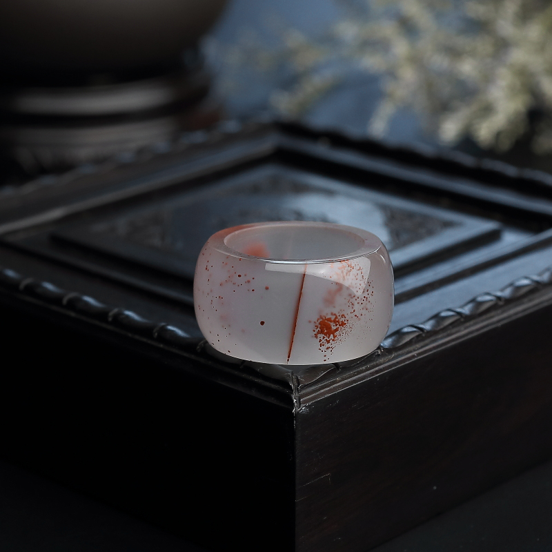 南红扳指-红掌柜