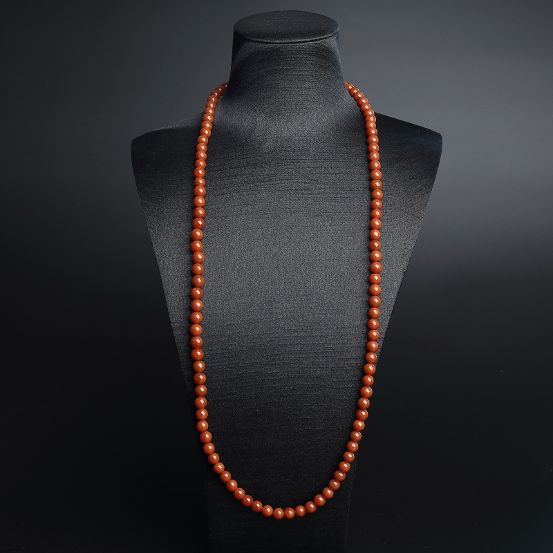 7mm南红项链-红掌柜