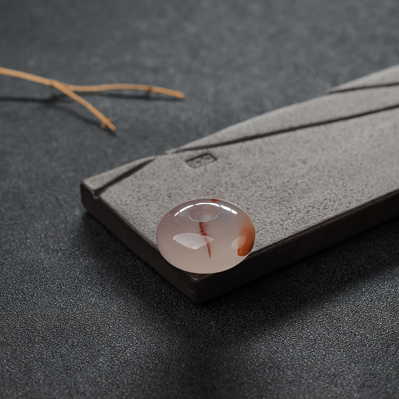 南红平安扣-红掌柜