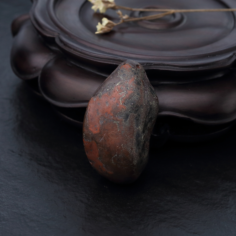 天然铁皮南红貔貅吊坠-红掌柜