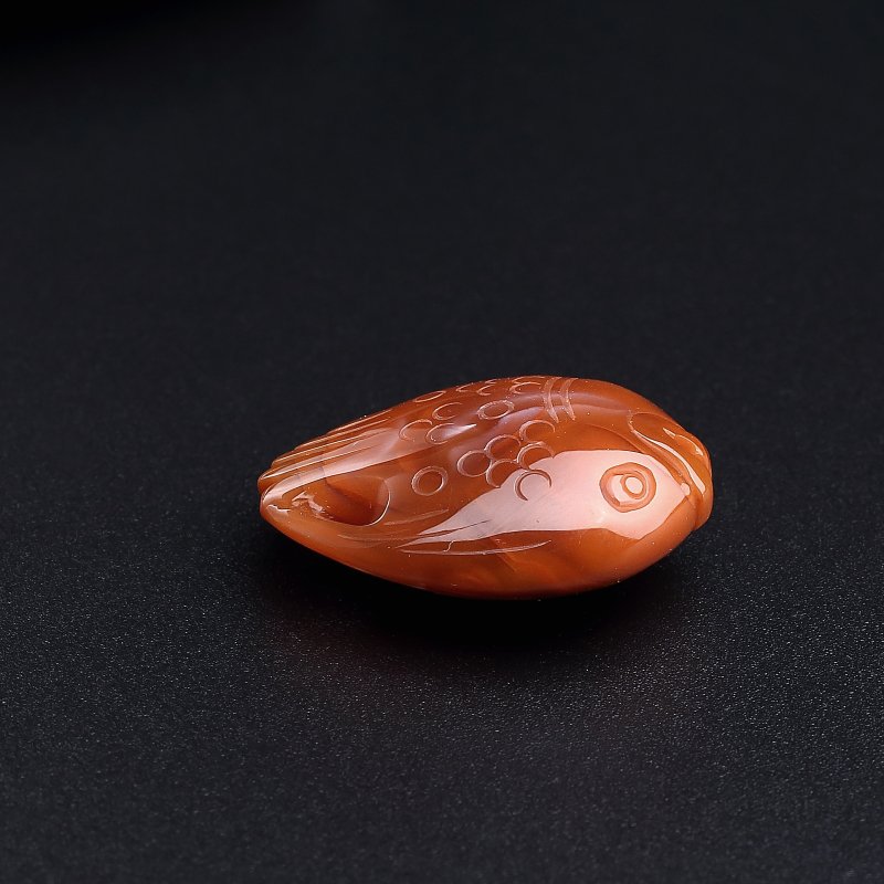 川料南红吊坠-红掌柜