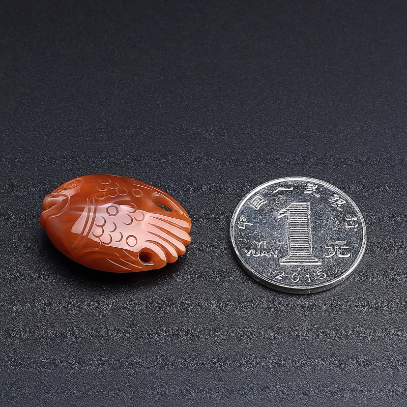 柿子红南红鱼-红掌柜