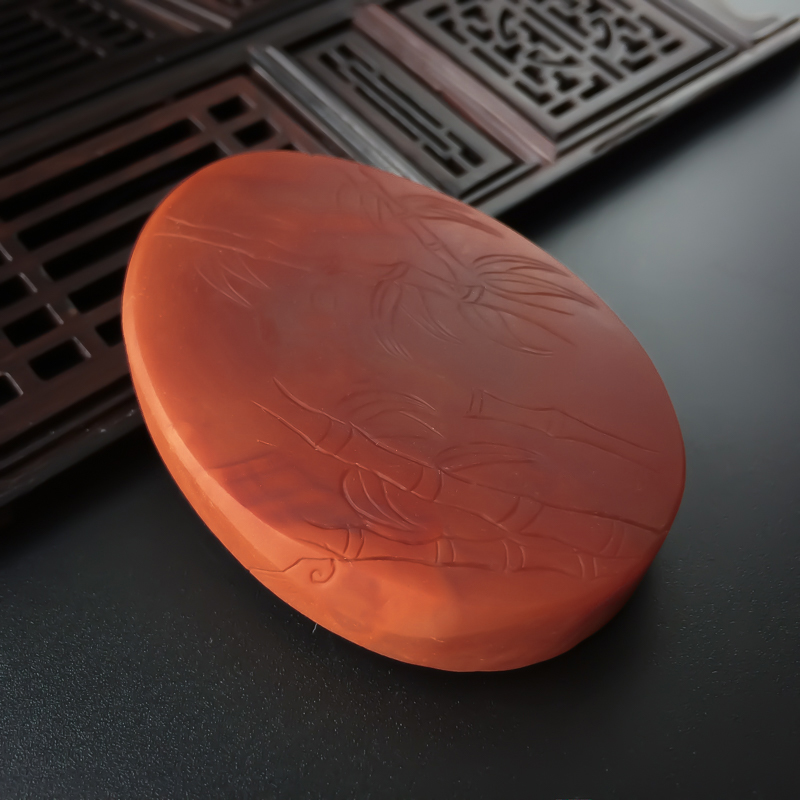 川料天然南红阿弥陀佛吊坠-红掌柜