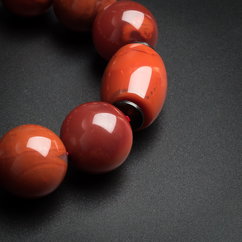 川料南红单圈-红掌柜