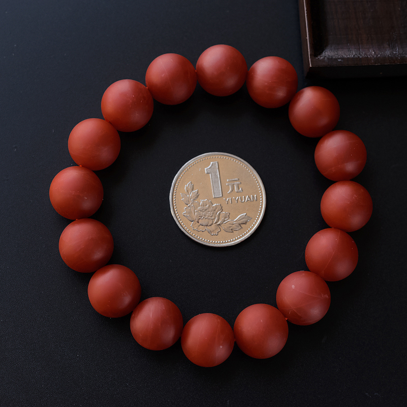 保山南红手串-红掌柜