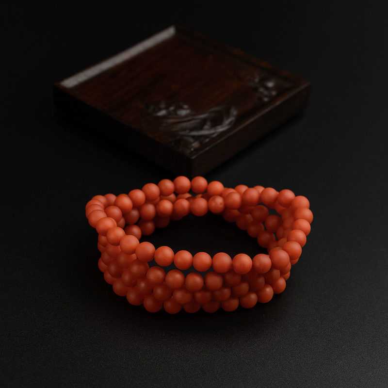 6mm南红项链-红掌柜