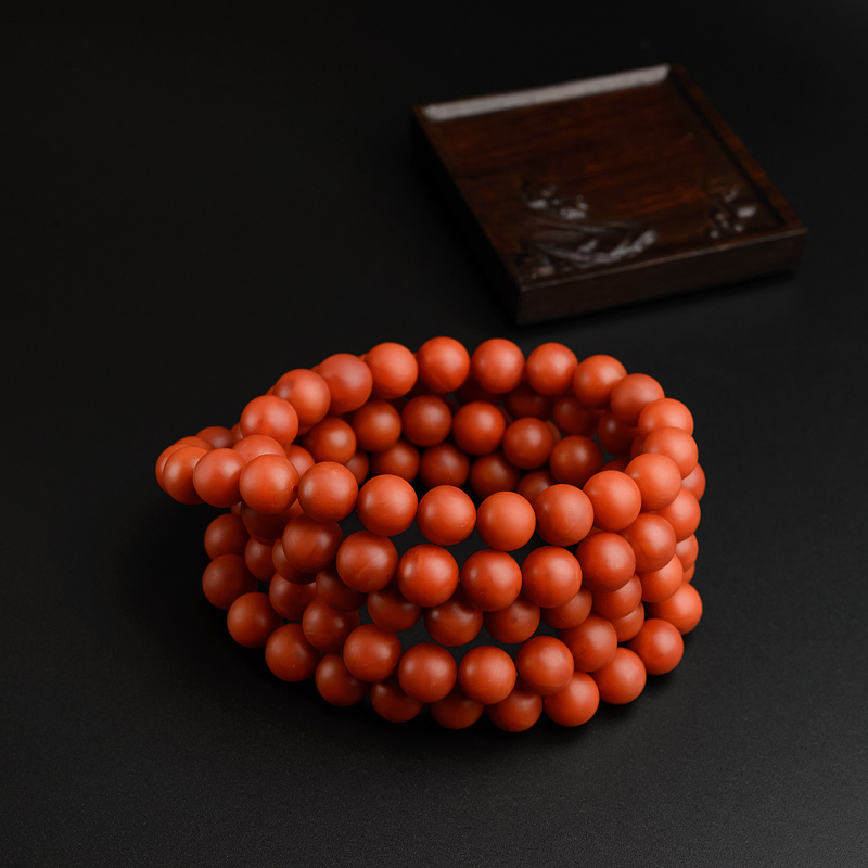11mm柿子红南红-红掌柜
