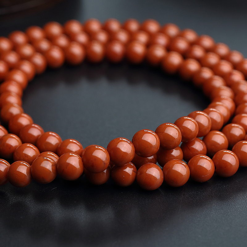 南红佛珠-红掌柜