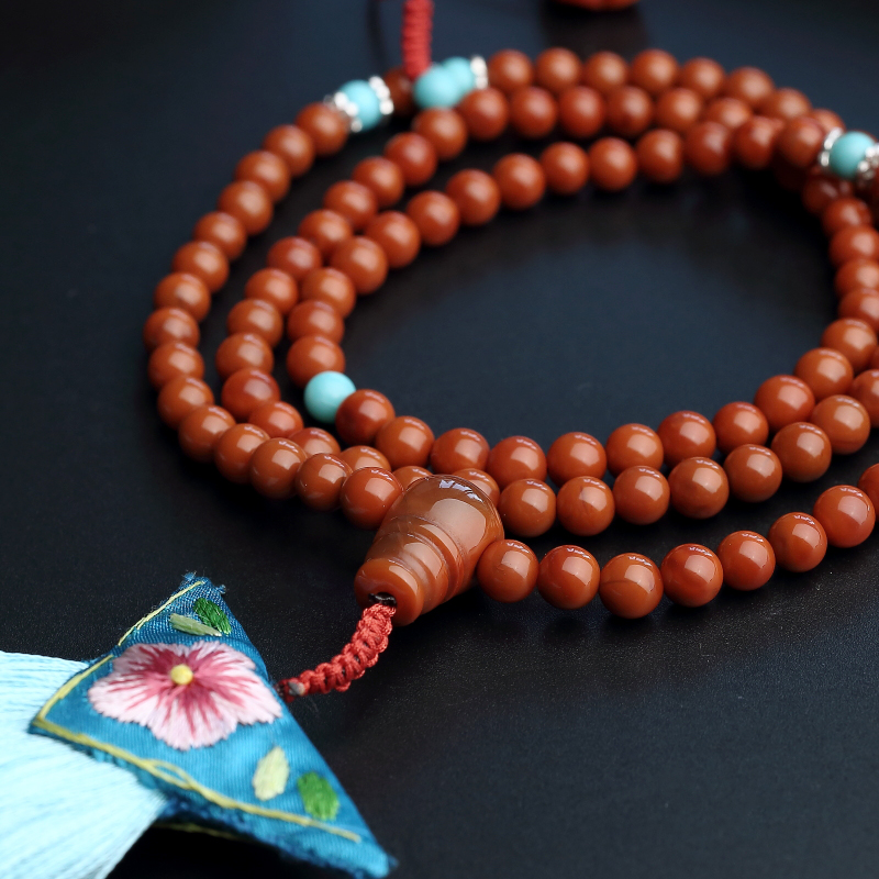 南红项链-红掌柜