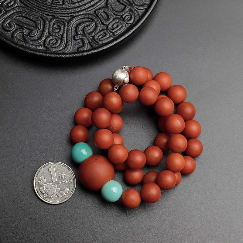 天然保山南红-红掌柜