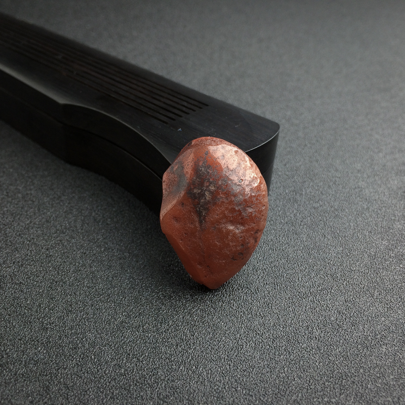 柿子红南红原石-红掌柜