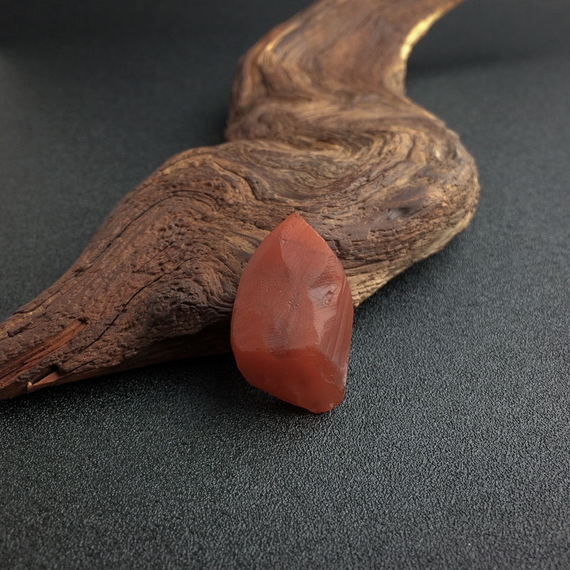 柿子红南红原石-红掌柜