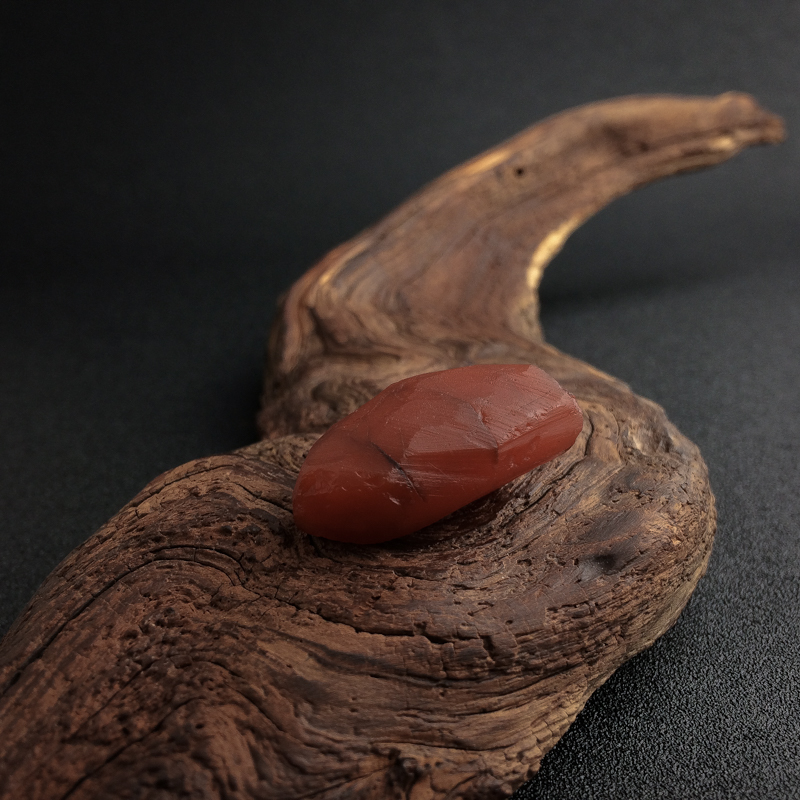 天然南红原石-红掌柜