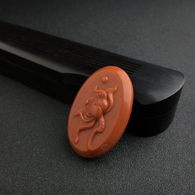 南红吊坠-红掌柜