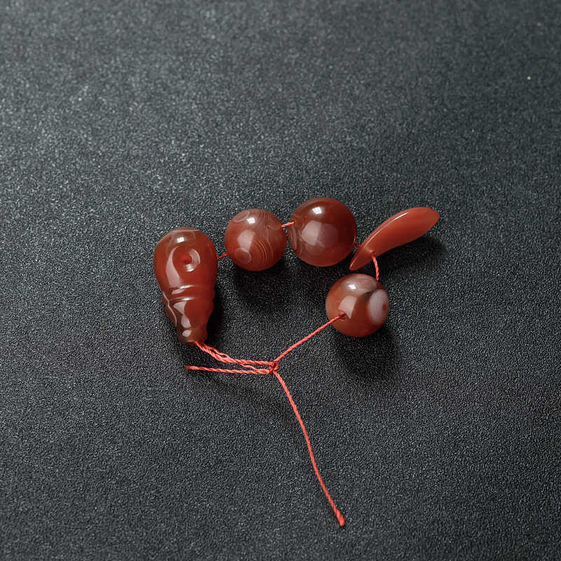 南红配饰套装-红掌柜