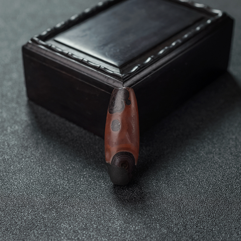  保山南红桶珠-红掌柜