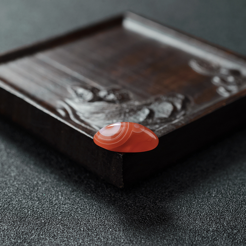 南红戒面-红掌柜