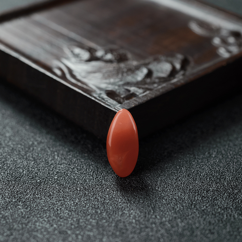 南红玛瑙戒面-红掌柜