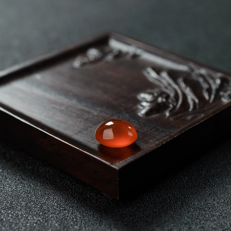 南红戒面-红掌柜