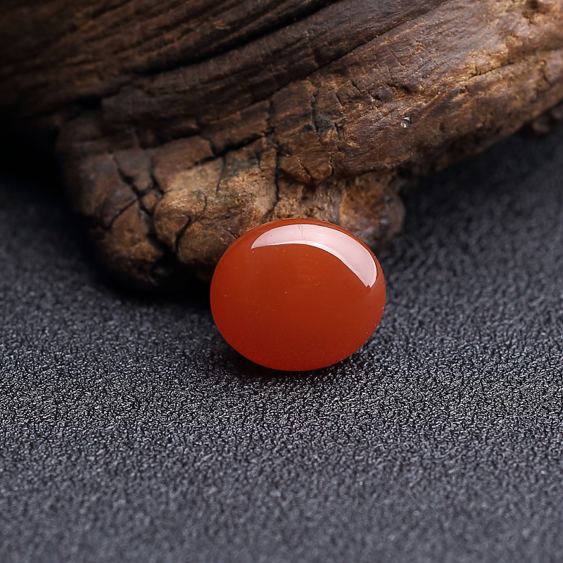 波罗的海天然南红戒面-红掌柜