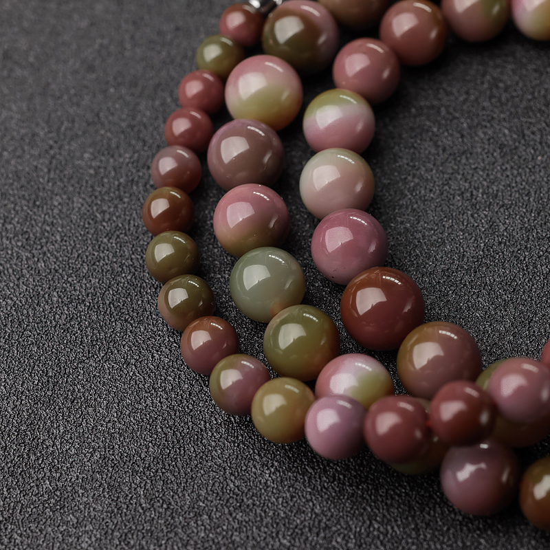 天然四川玛瑙塔链-红掌柜