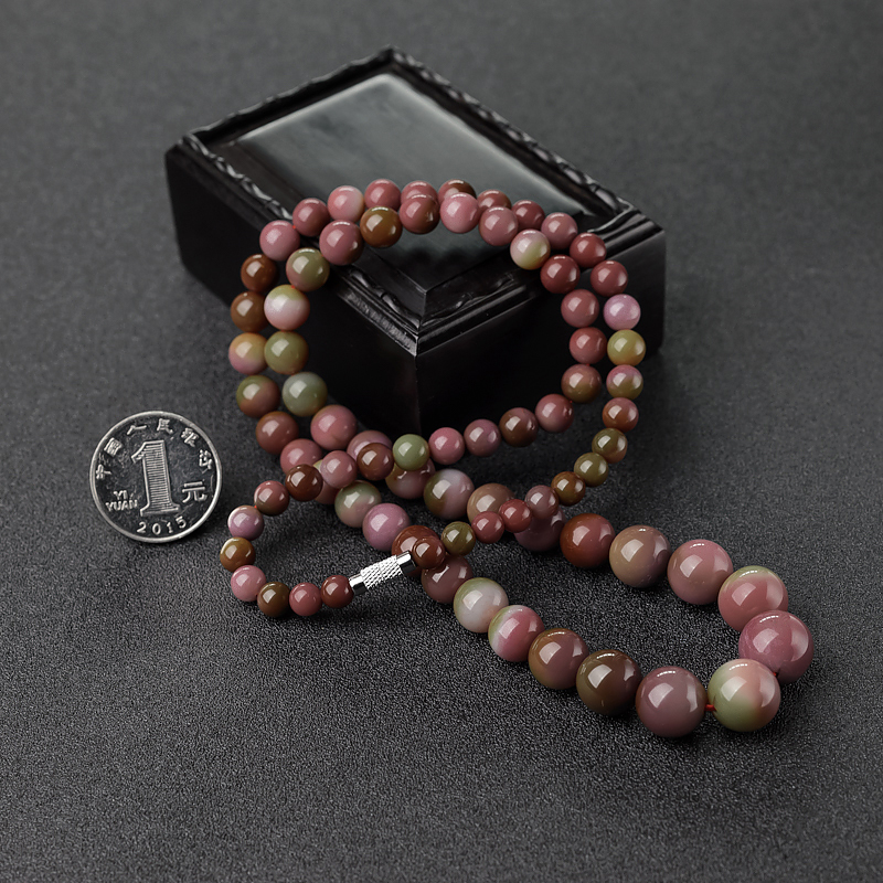 天然玛瑙塔链-红掌柜