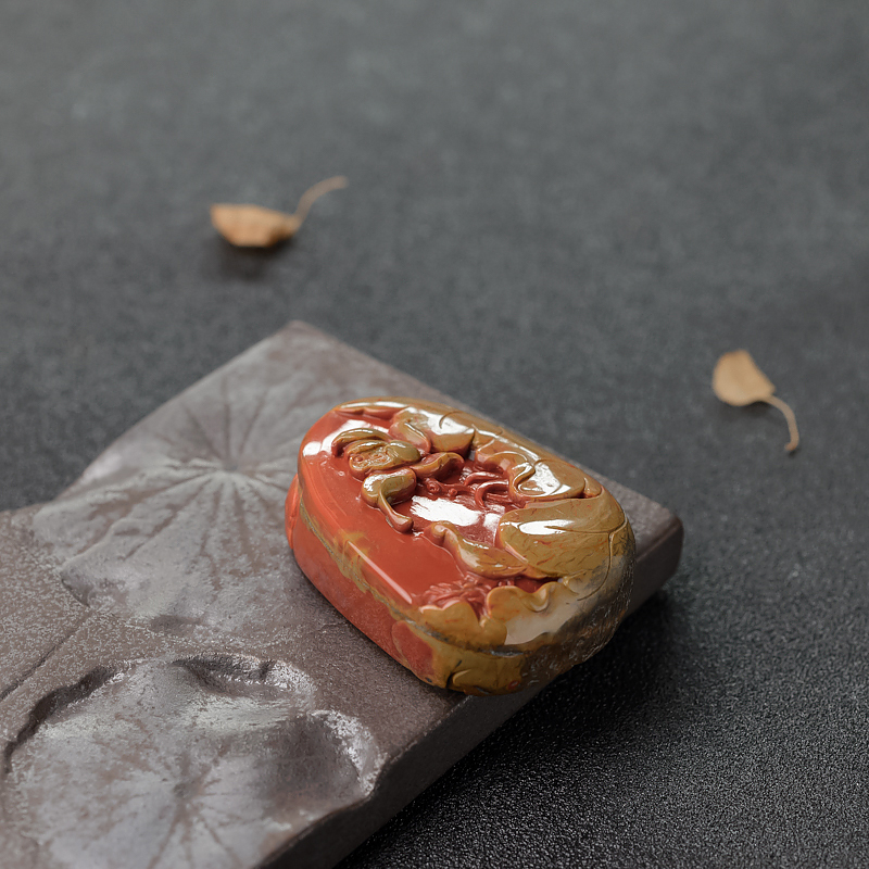 南红吊坠-红掌柜