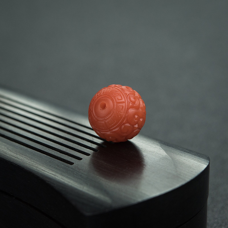 波罗的海南红回纹珠-红掌柜