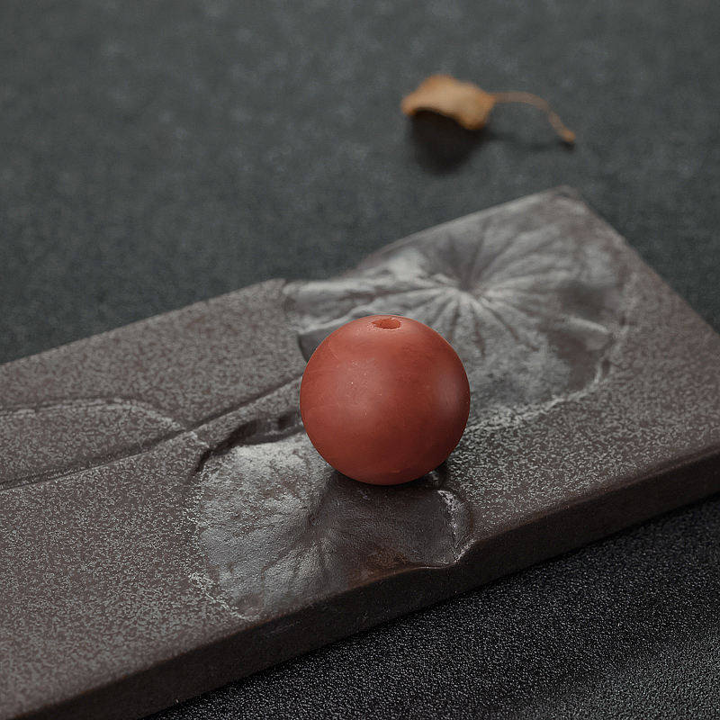 柿子红南红圆珠-红掌柜