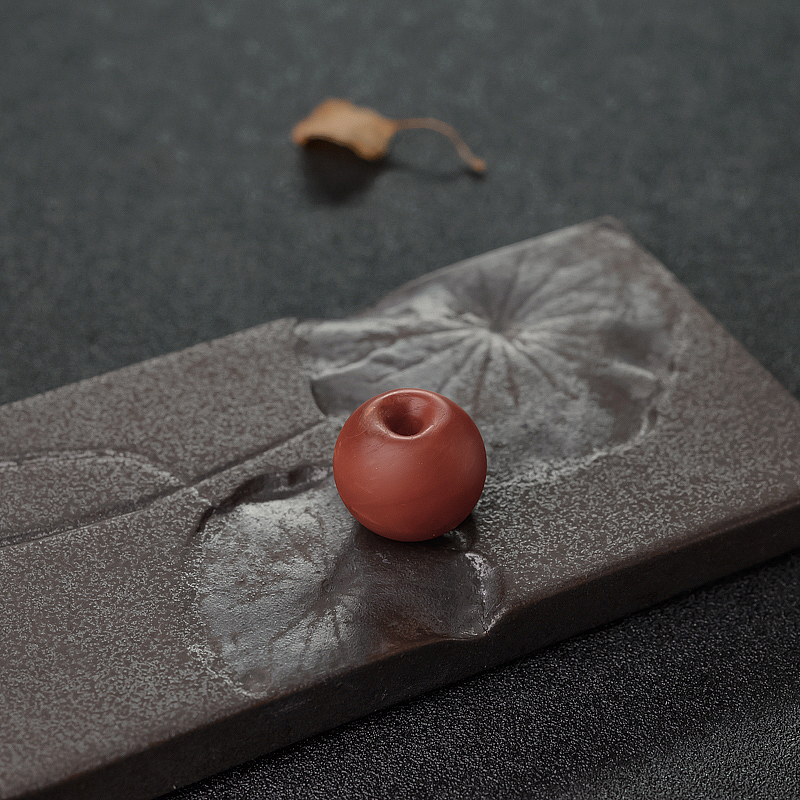 柿子红南红苹果珠-红掌柜