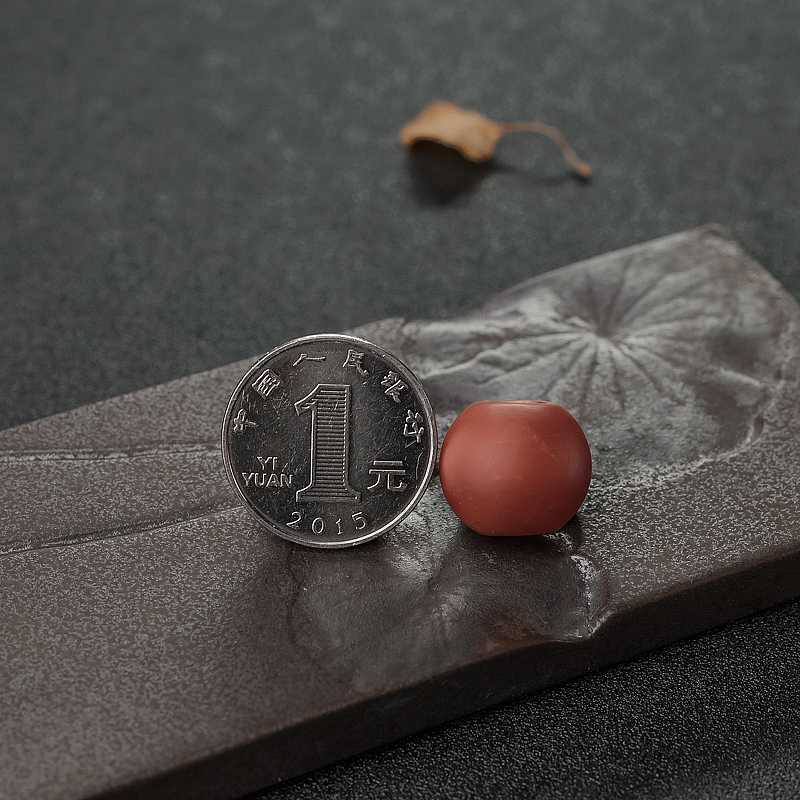 天然保山柿子红南红-红掌柜