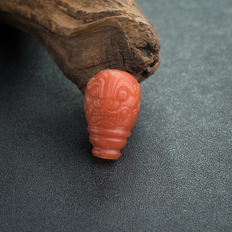 柿子红南红三通-红掌柜