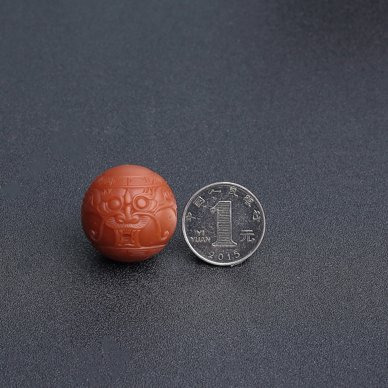 柿子红南红龙珠-红掌柜