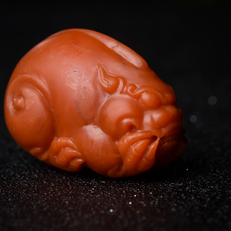 南红貔貅-红掌柜