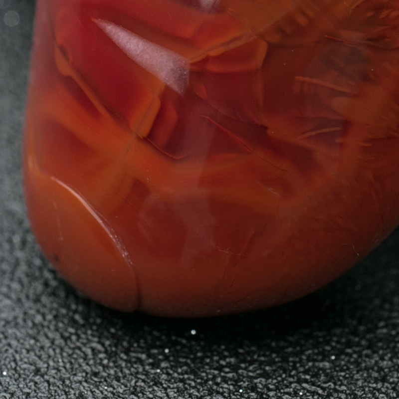 柿子红南红钟馗吊坠-红掌柜