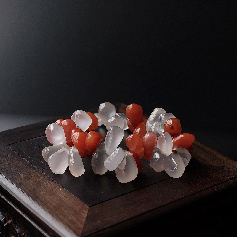 南红随形手串-红掌柜