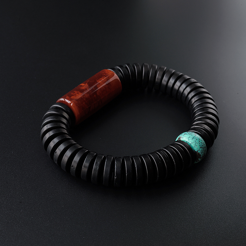 火焰纹南红手串-红掌柜