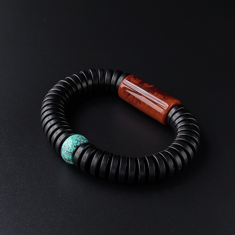 九口南红手串-红掌柜