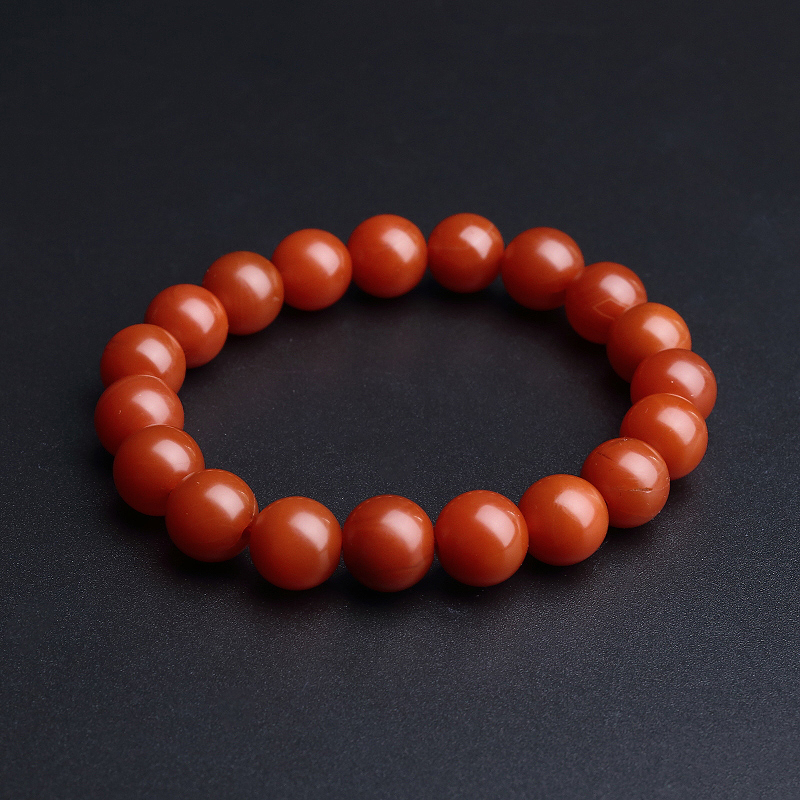 南红圆珠手串 - 红掌柜