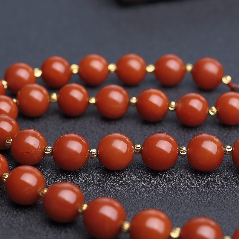 南红项链-红掌柜