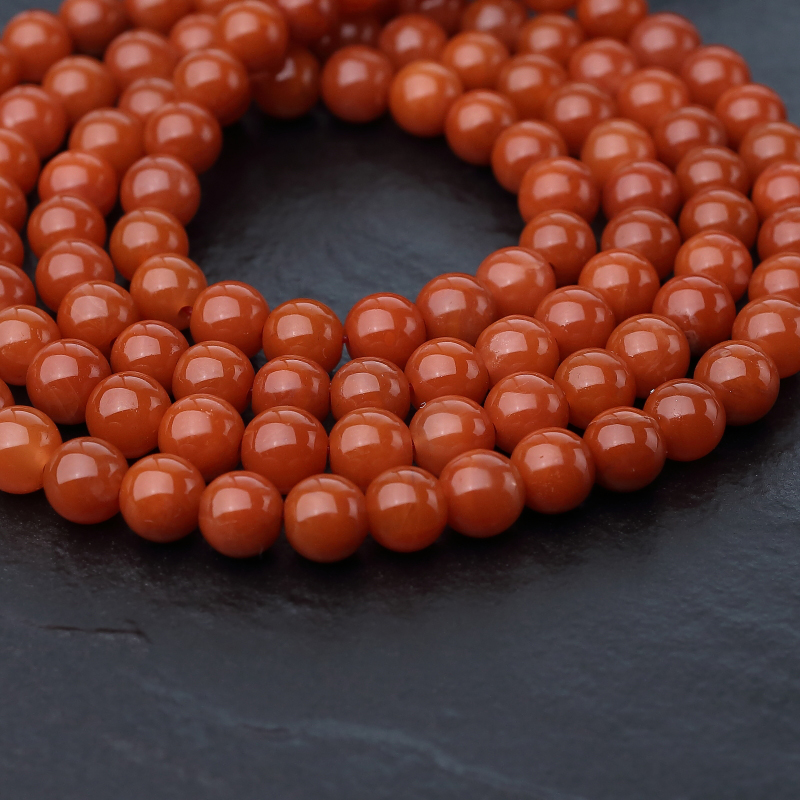 保山南红108佛珠-红掌柜