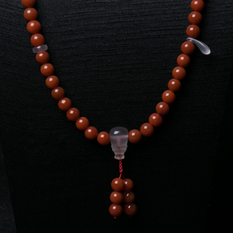 南红佛珠-红掌柜