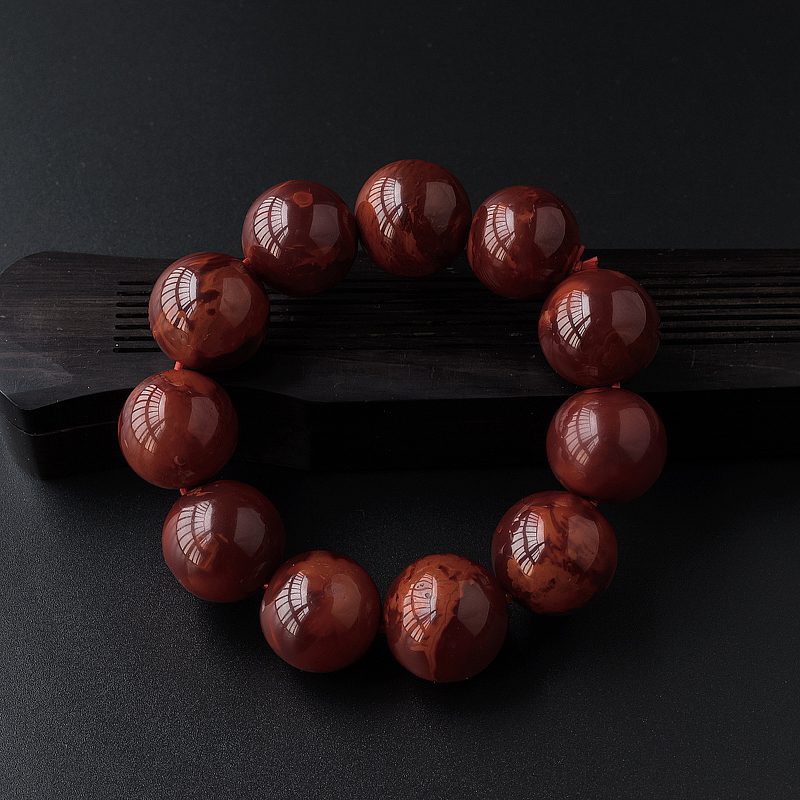 南红手串-红掌柜