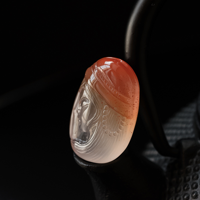 天然南红-红掌柜