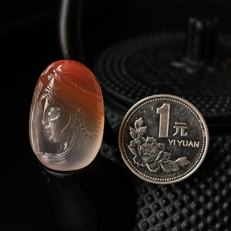 南红吊坠-红掌柜