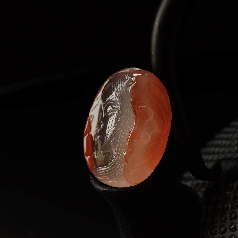 天然南红-红掌柜