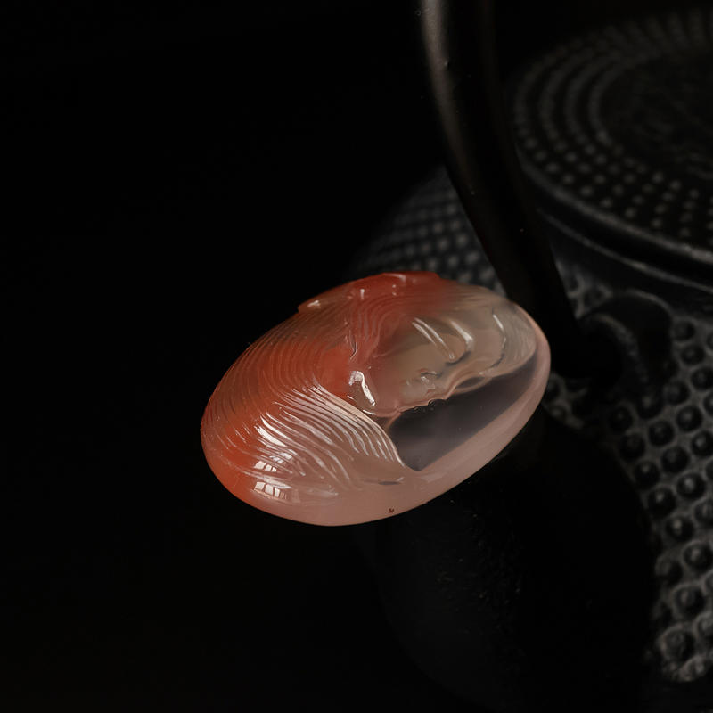 南红少女吊坠-红掌柜