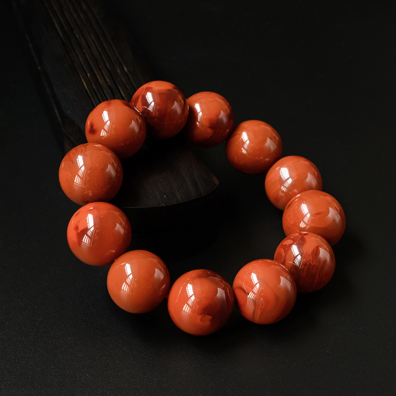 南红手串-红掌柜