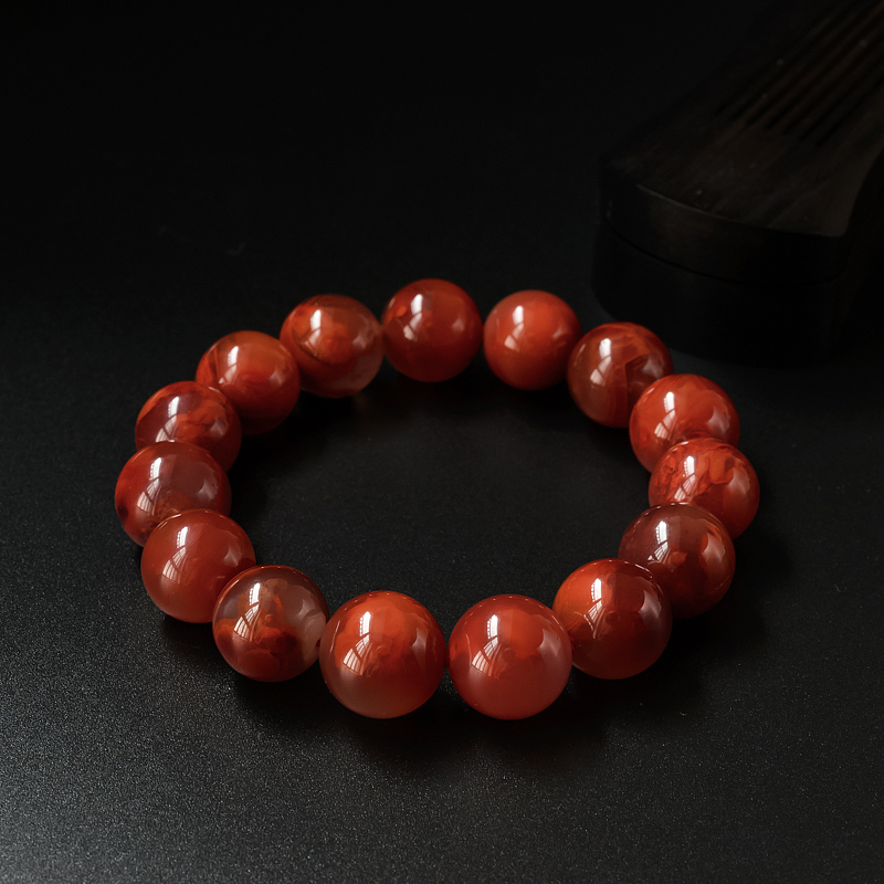 南红手串-红掌柜