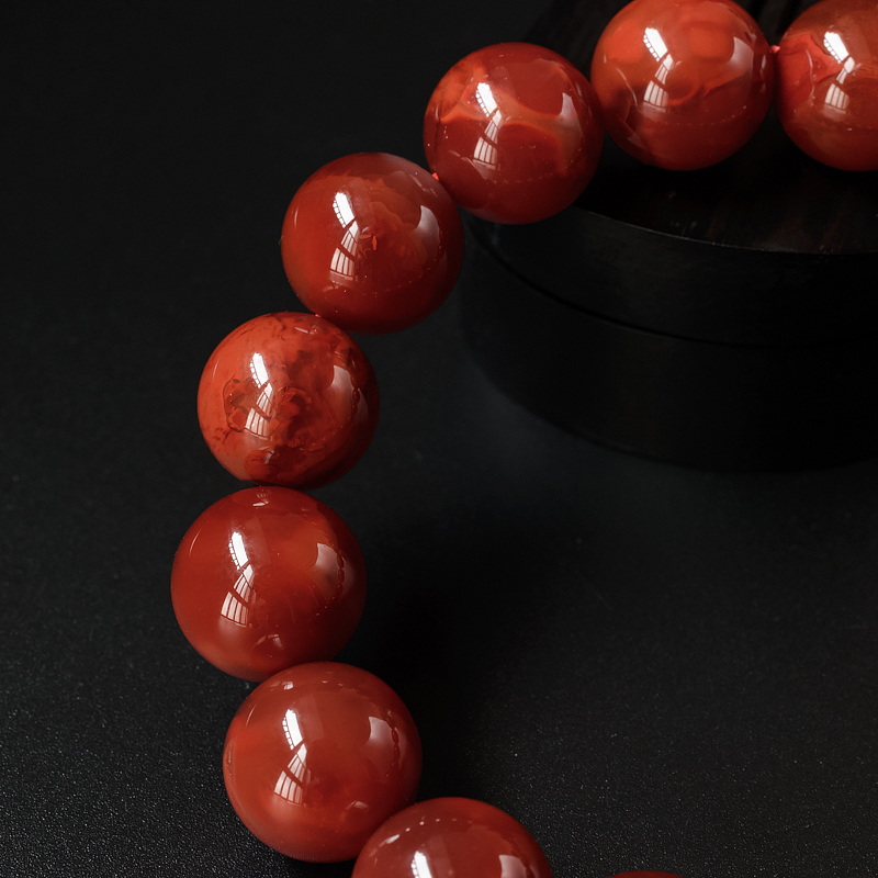 川料南红手串-红掌柜